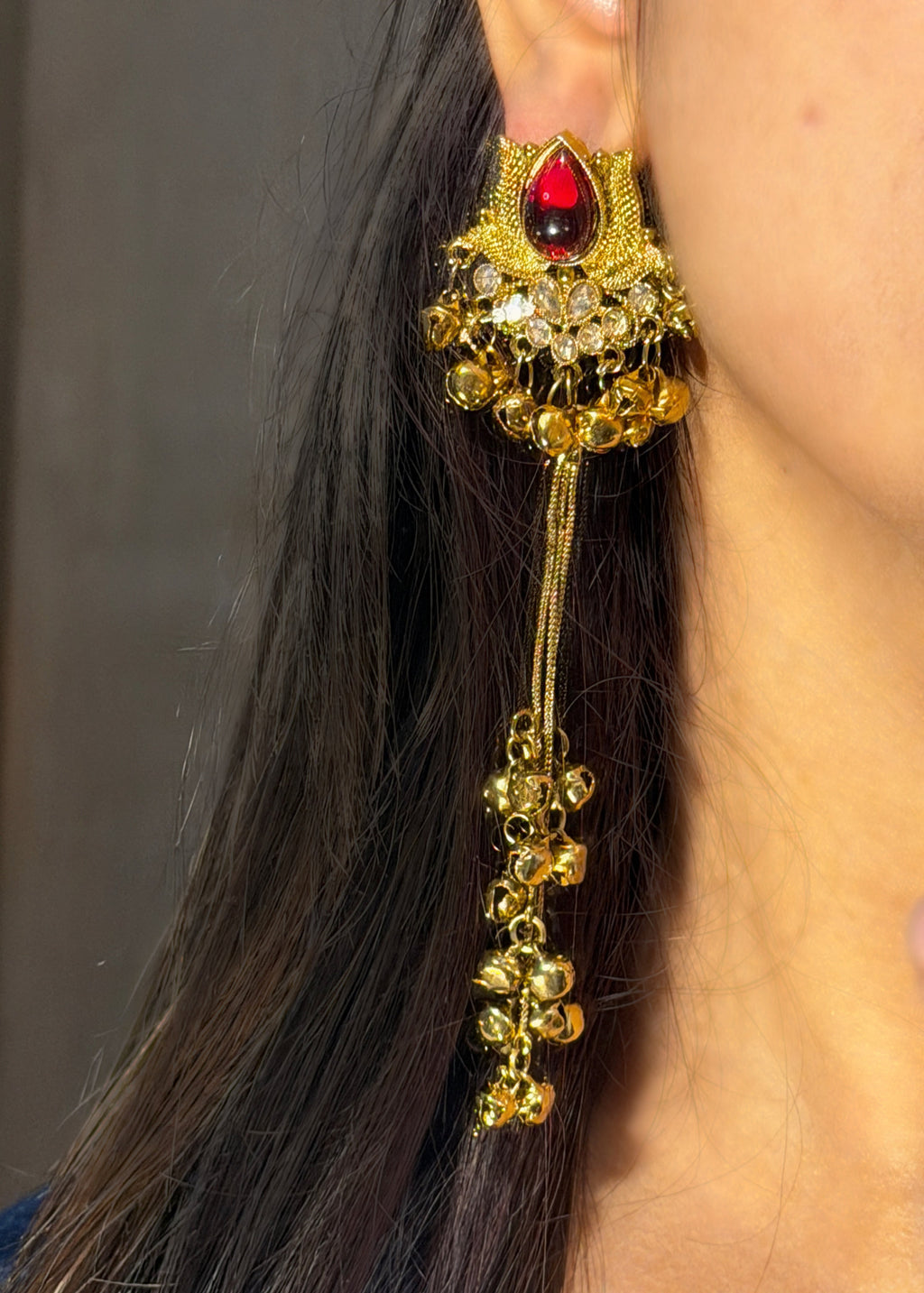 Emerald Noor Jhumka