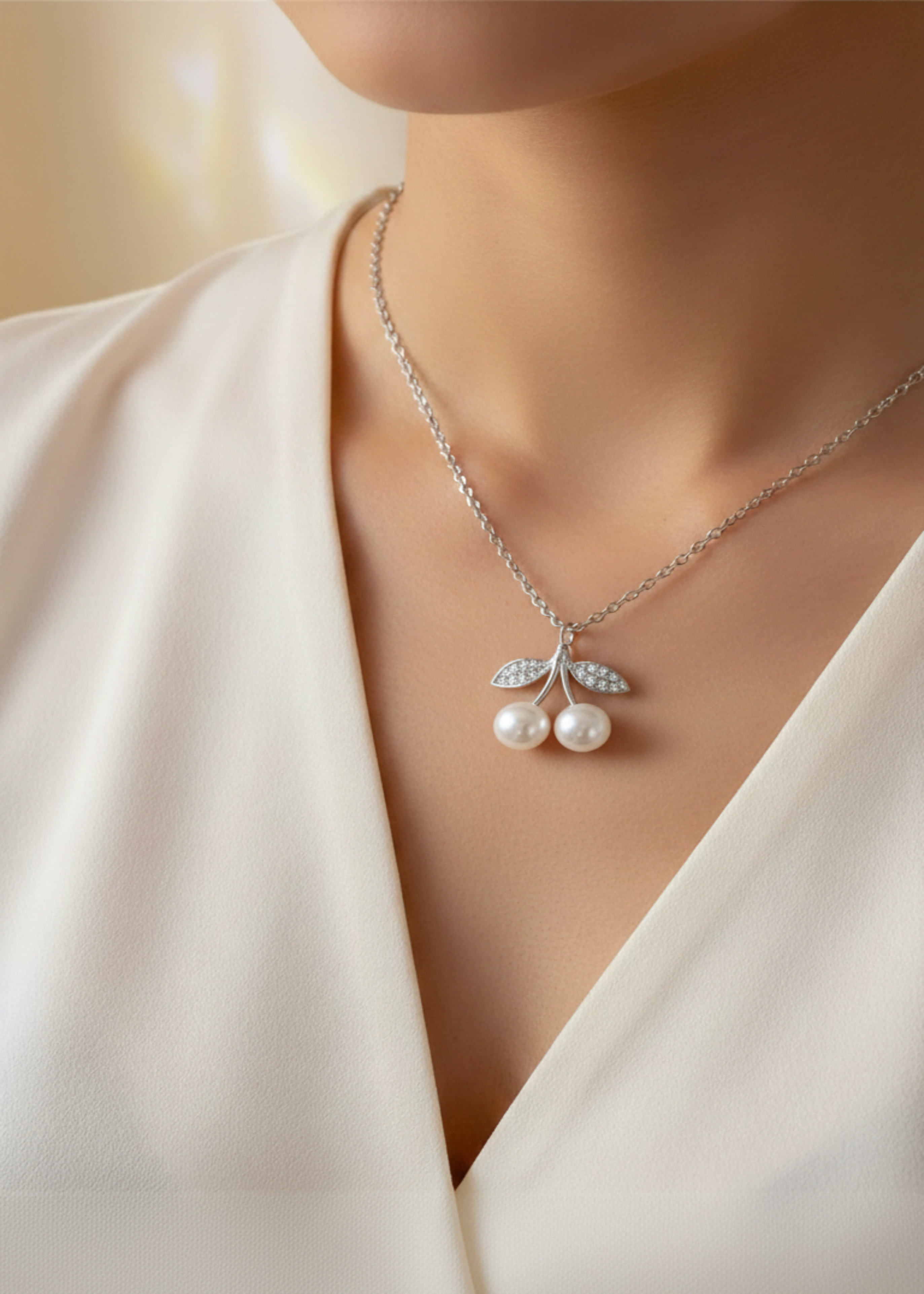 Cherry Pearl Royale Pendant