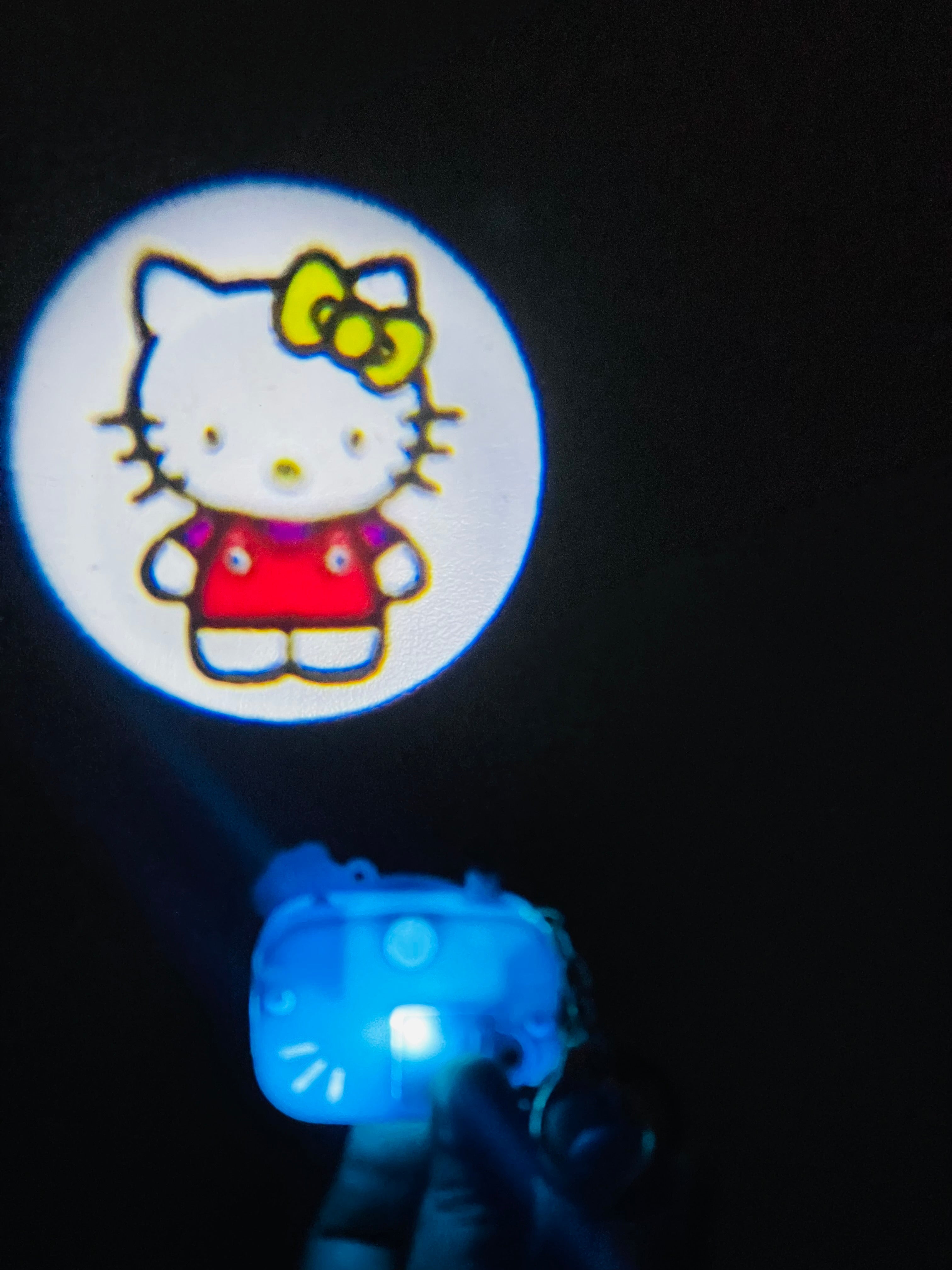 Rainbow Pop Camera Key Chain