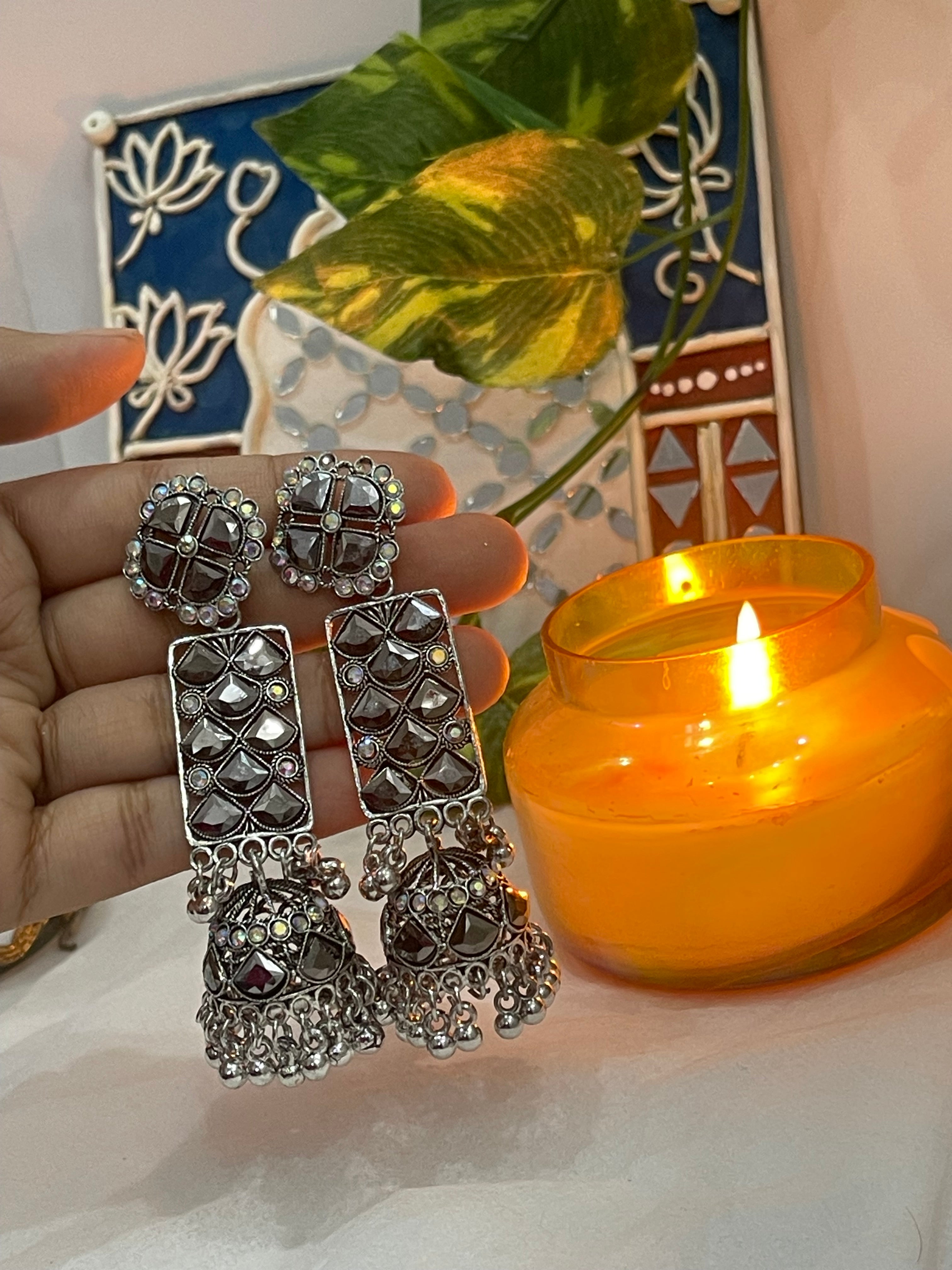 Vintage Charm Jhumkas