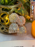 Queen’s Pearl Jhumkas