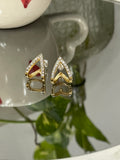 Gilded Heart Elegance Earrings