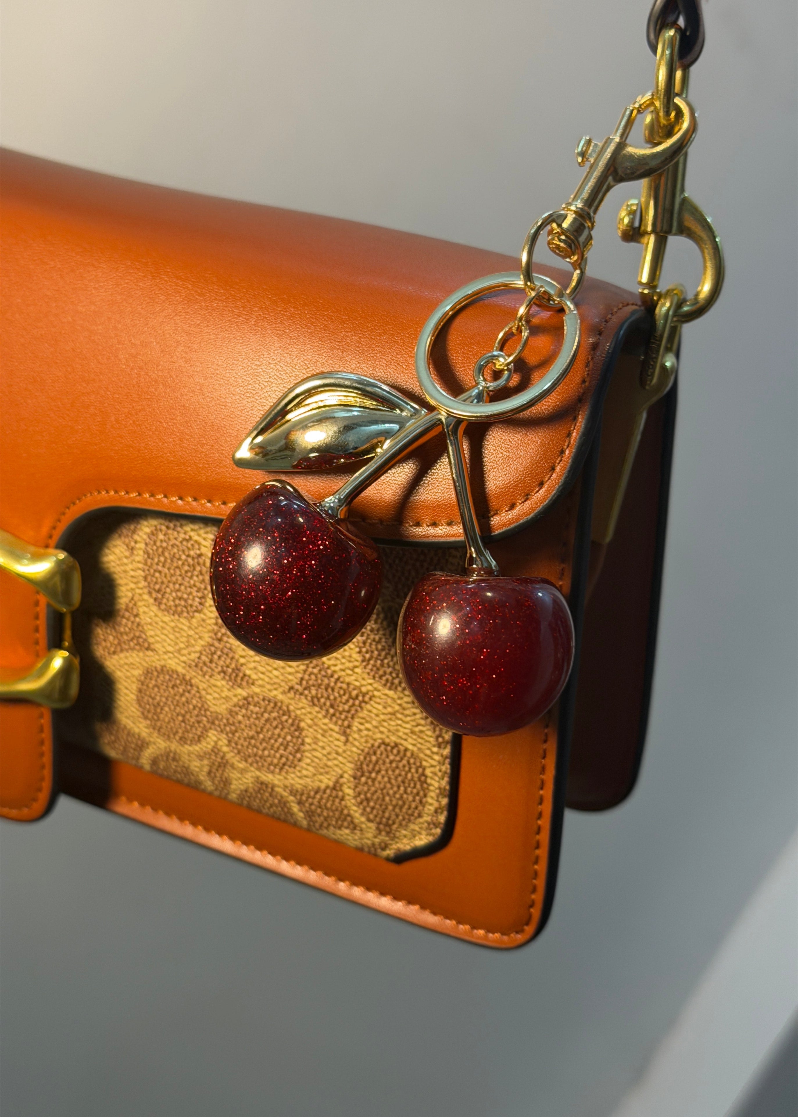 Cherry Bag Charm