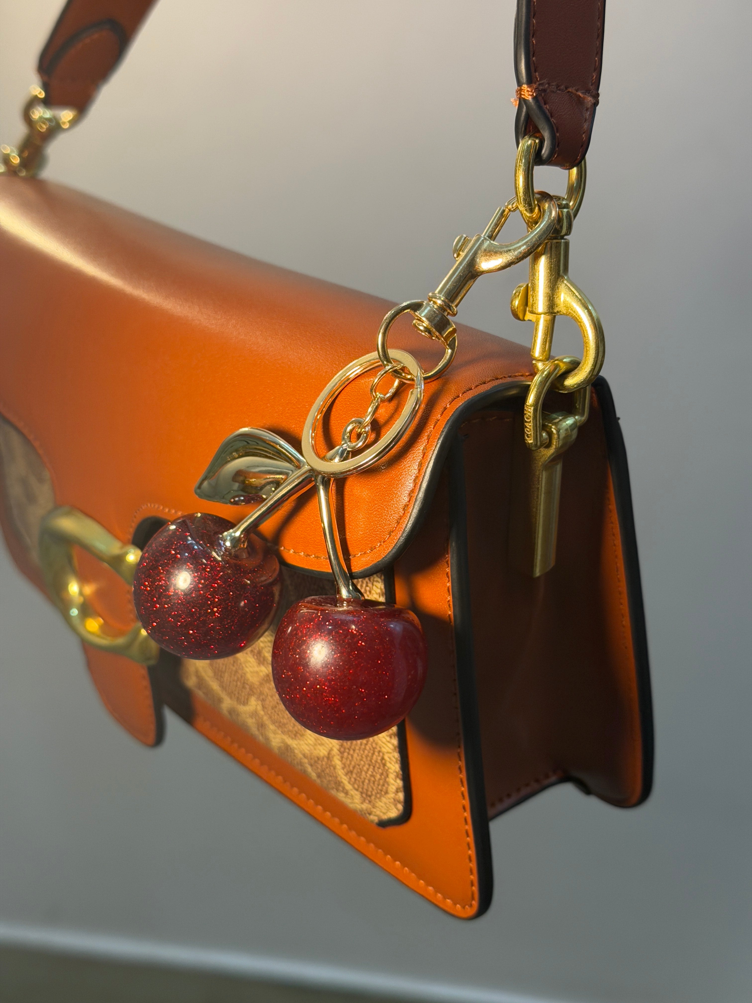 Cherry Bag Charm