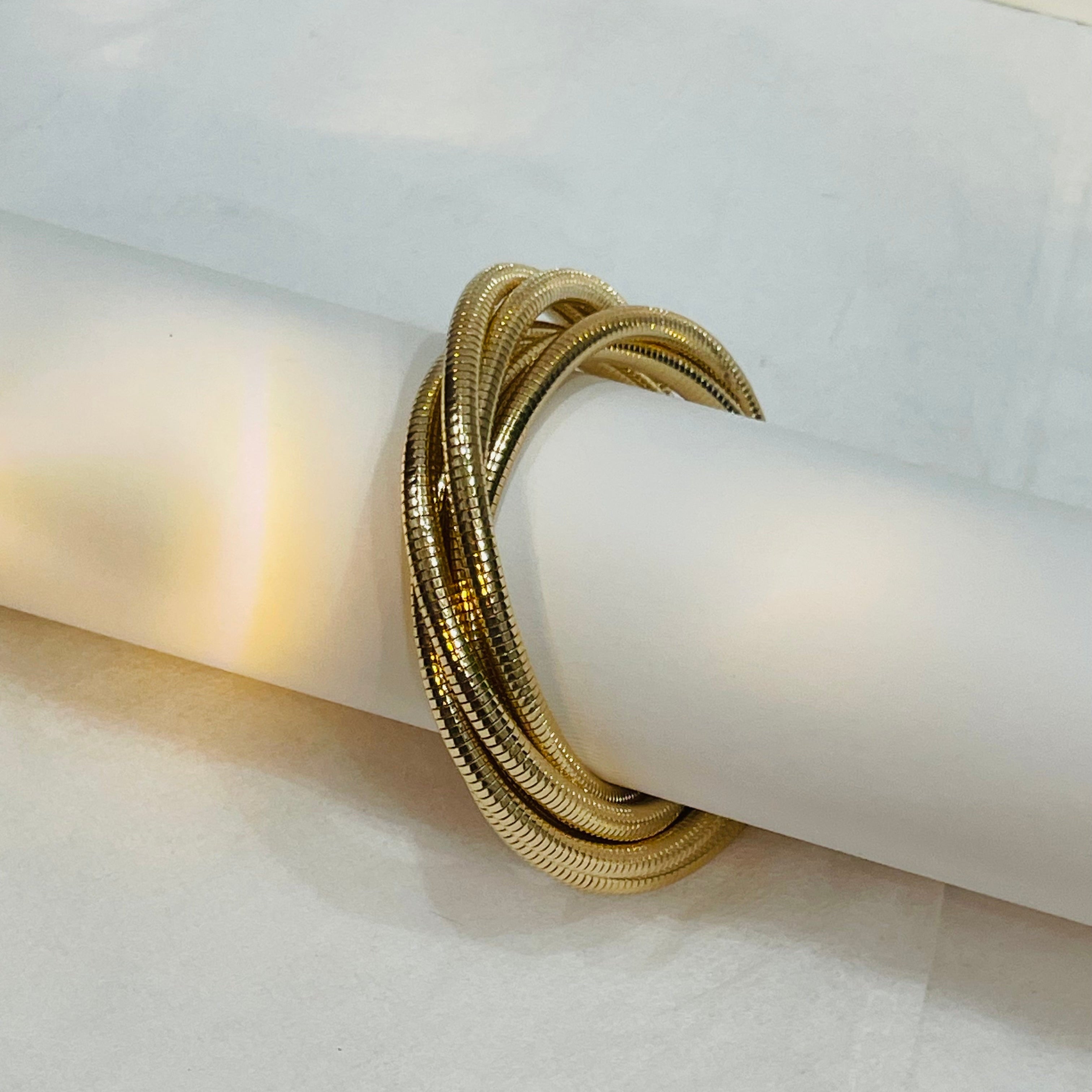 Serpent Twist Bracelet