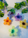 Colourful Flower clip(Pack of 5)